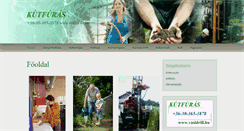 Desktop Screenshot of banyai-kutfuras.hu